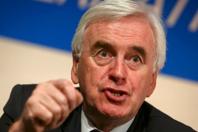 John McDonnell said councils had had enough of being ‘ripped off by private contractors, enough of poor service’