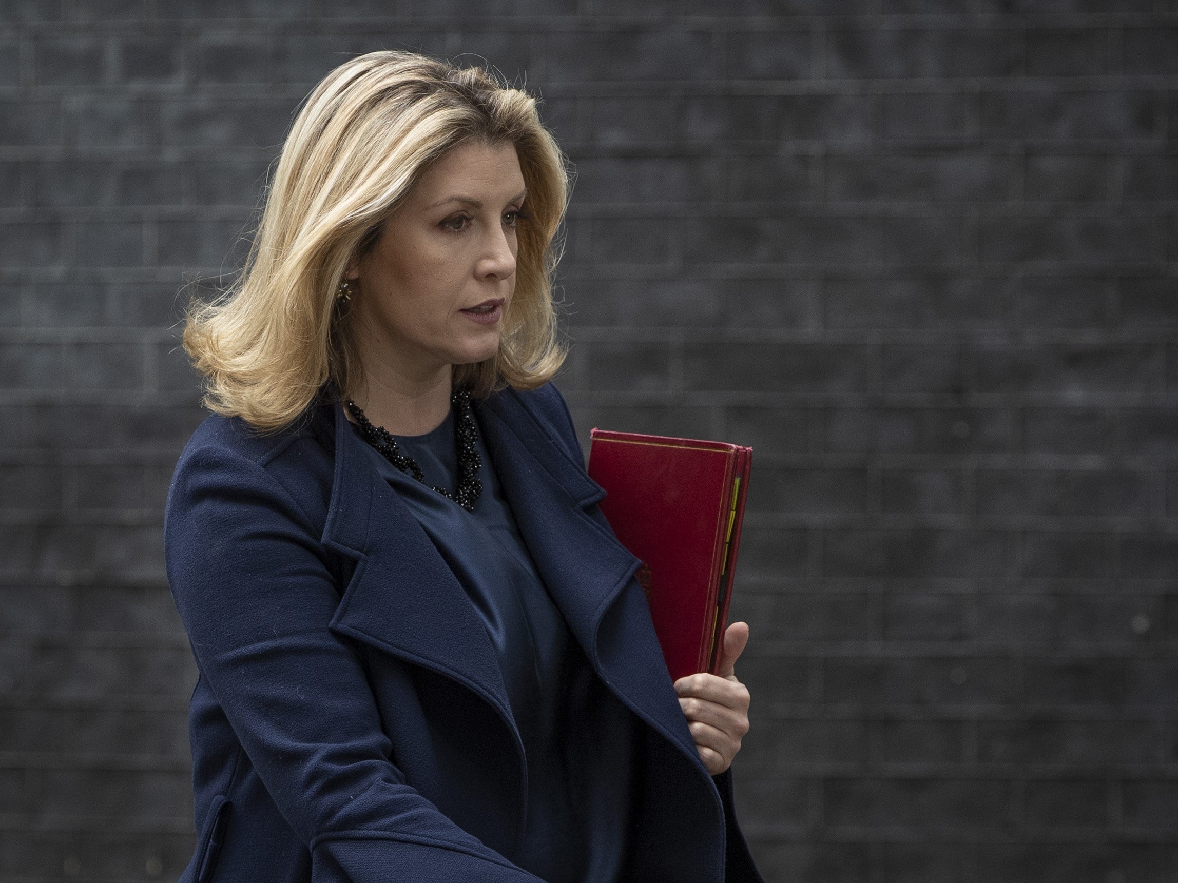 Penny Mordaunt was removed as defence secretary