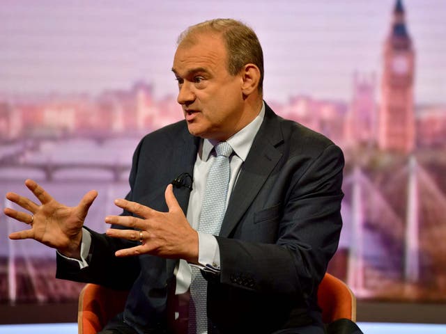 Lib Dem acting leader Ed Davey has signed the letter