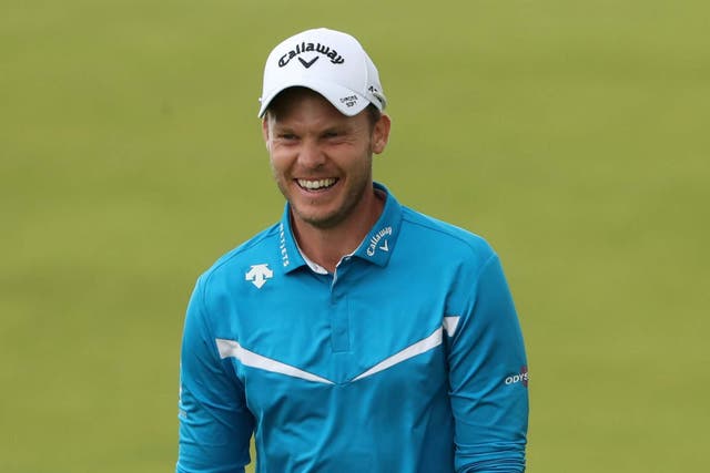 Danny Willett recorded a six-under-par 65 to move into Open contention