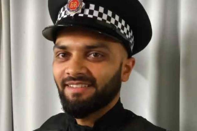 PC Shazad Saddique died while on holiday in the Isle of Skye, Scotland