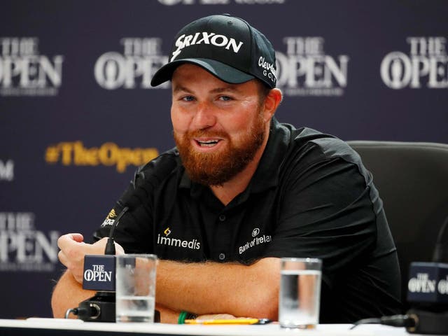 Shane Lowry takes a four-shot lead into the final round at The Open