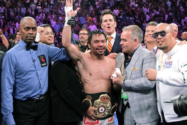 We will never see another boxer of Manny Pacquiao's like again
