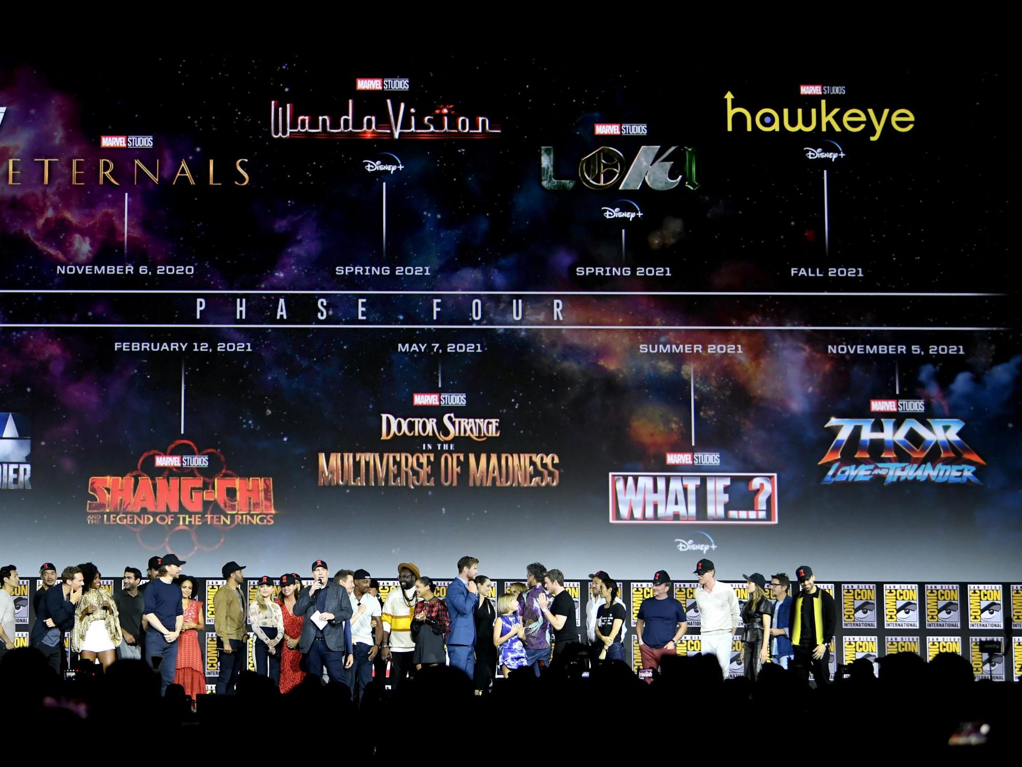 Marvel Phase 4 announcement The 10 biggest MCU revelations from Comic