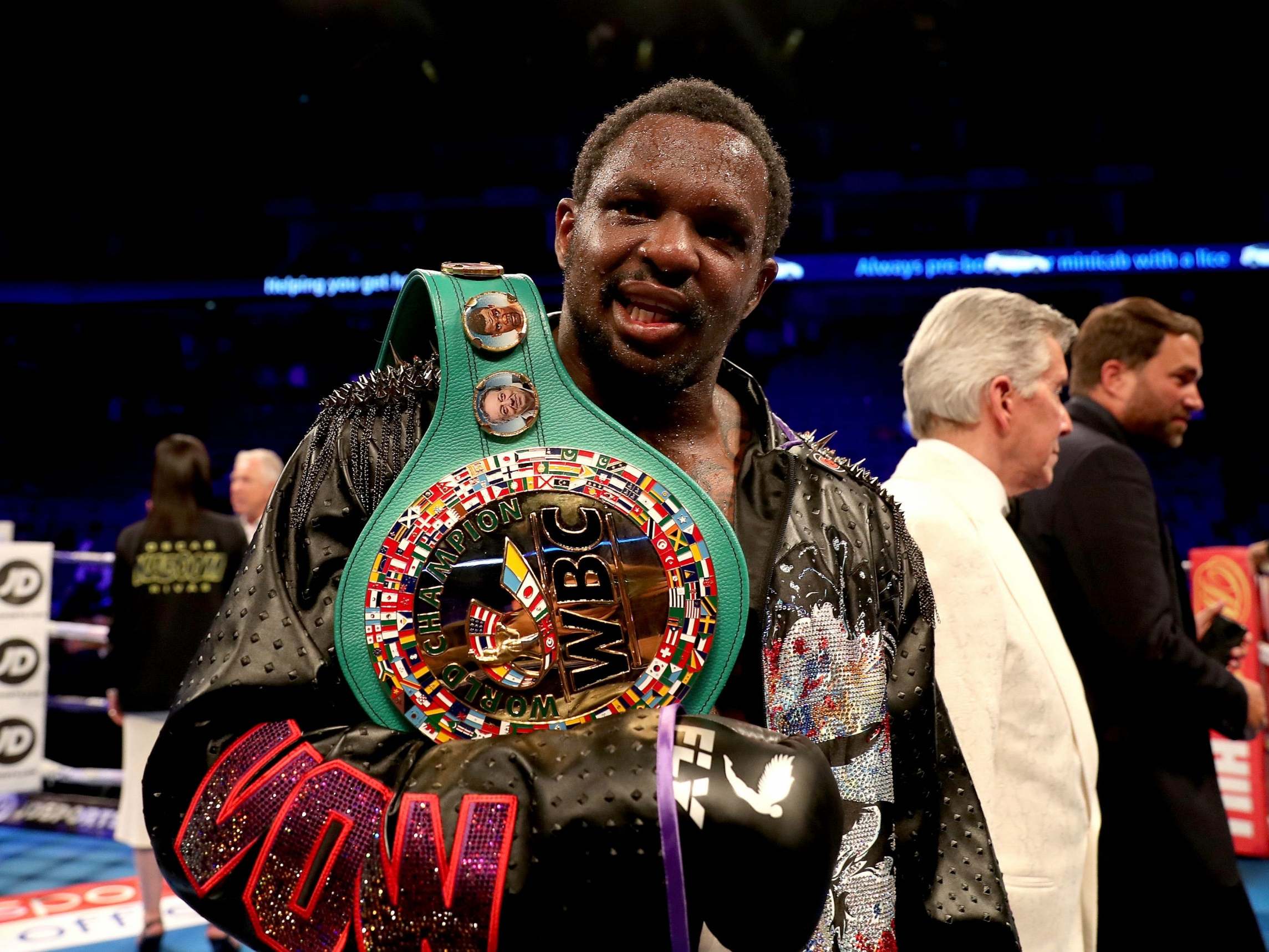 Dillian Whyte was made mandatory challenger for Deontay Wilder’s WBC world title