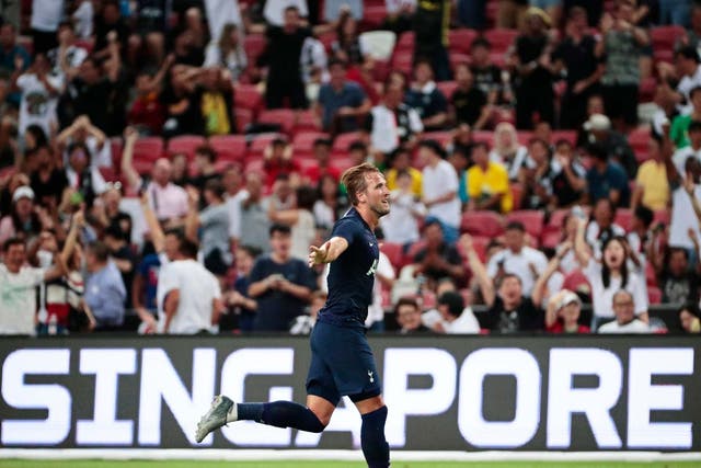 Harry Kane scored from the halfway line to give Spurs victory over Juventus