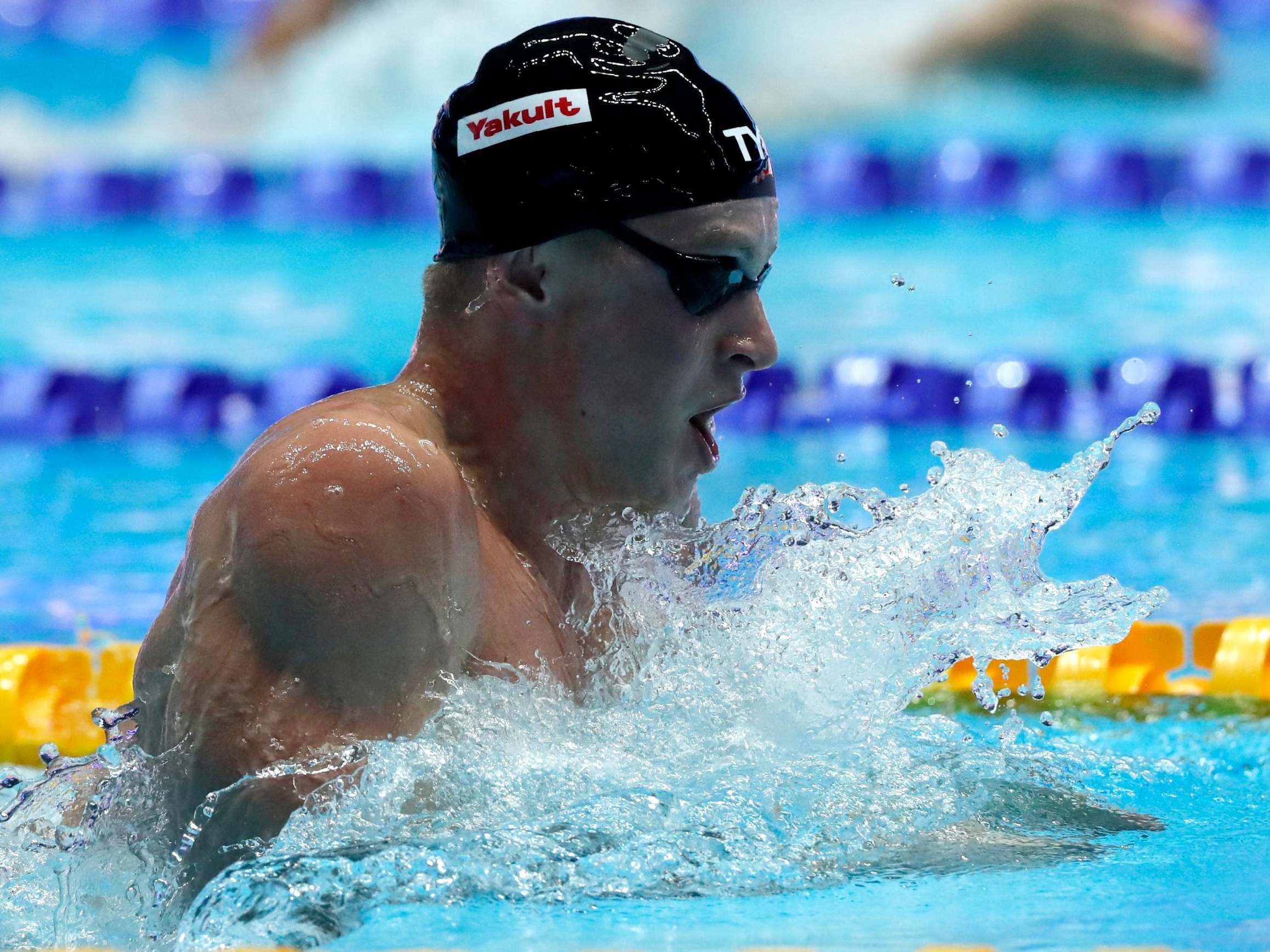 Adam Peaty became the first man to go under 57 seconds