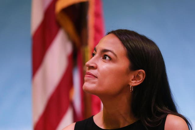 Trump came under fire for tweeting to say AOC and three other BAME congresswoman should 'go back to where they came from'