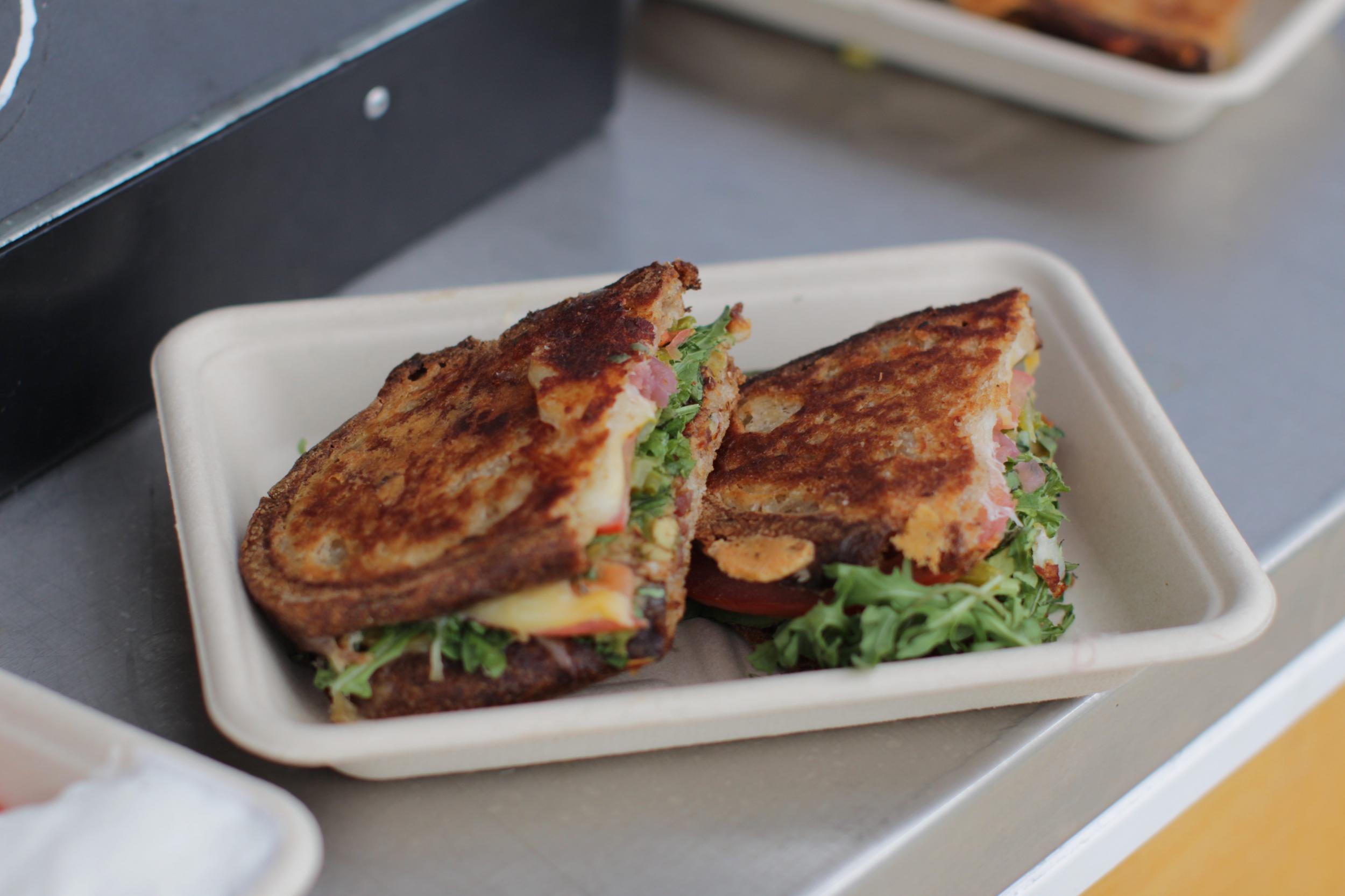 Killer filler: a grilled cheese sandwich from Presidio Picnic
