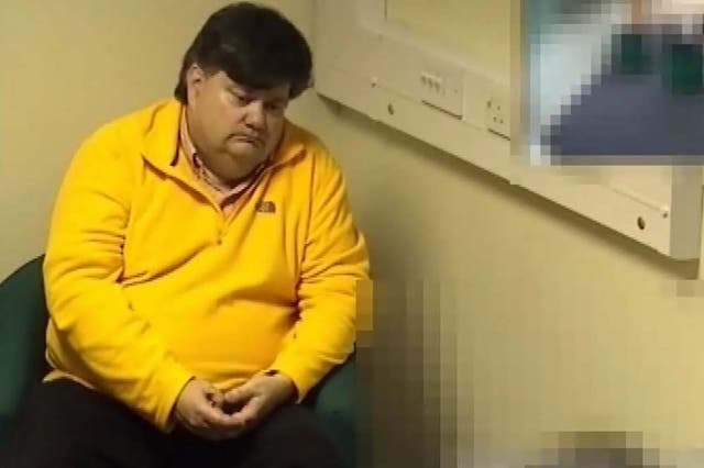 Crown Prosecution Service screengrab from interview in January 2016 of Carl Beech