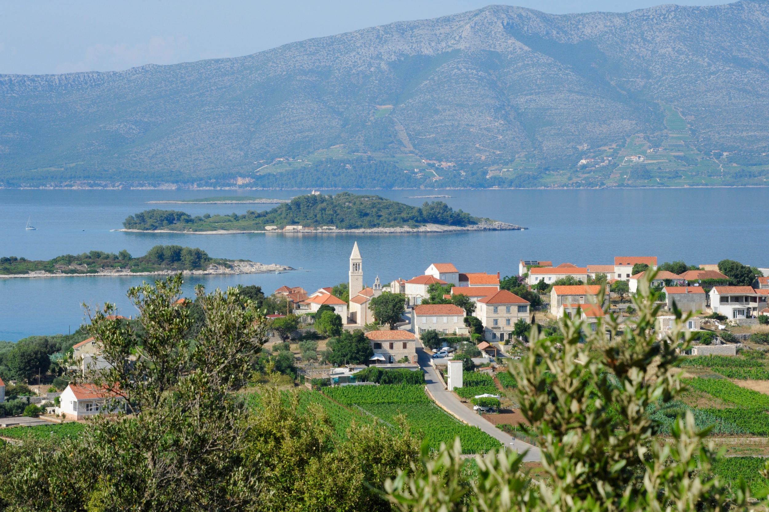 Korcula Town is like a mini Dubrovnik with plenty of wine on offer