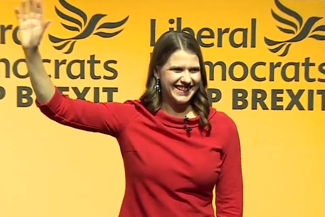 Jo Swinson is only the third female leader to be elected by a major British political party