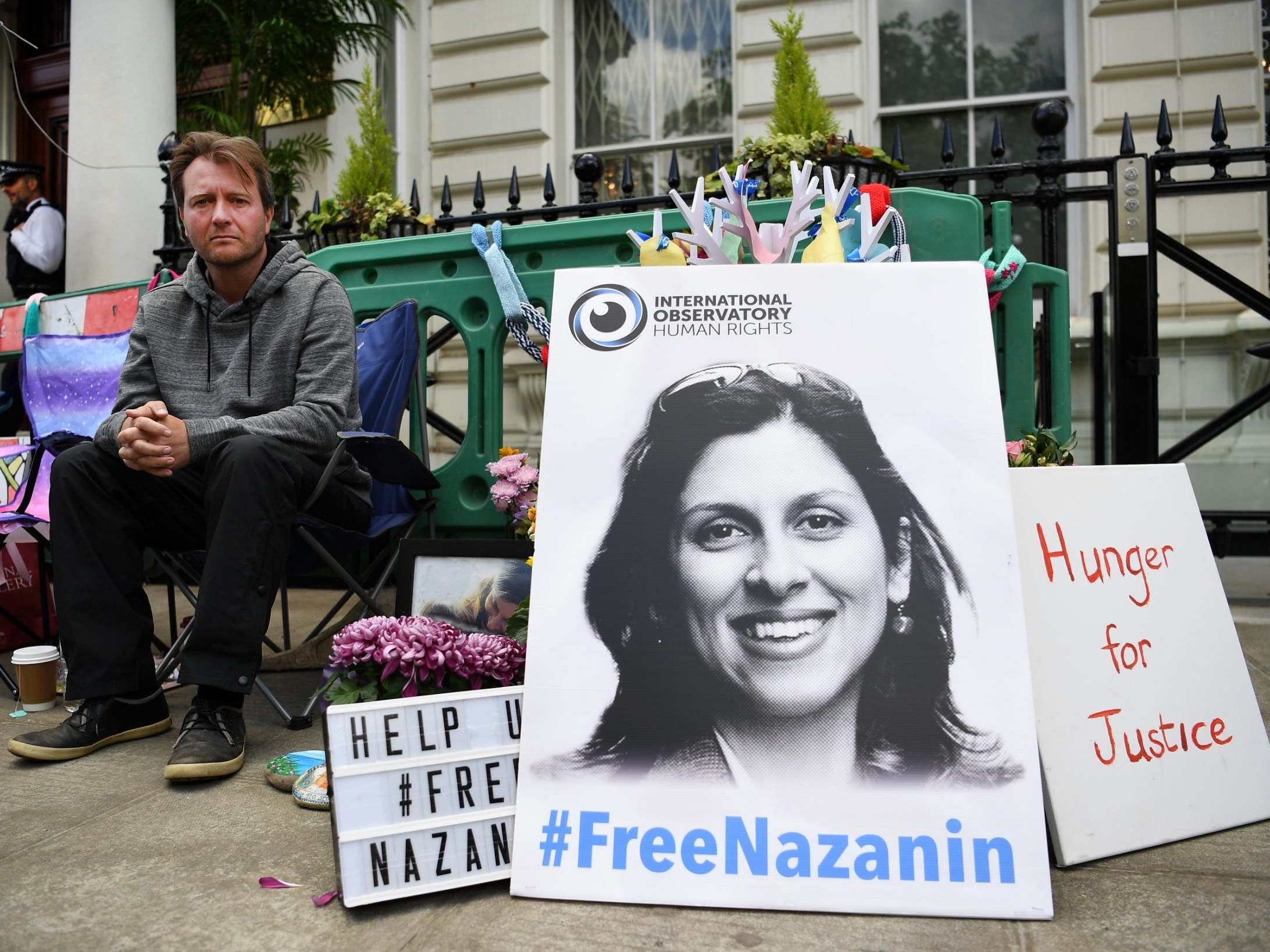Richard Ratcliffe, the husband of imprisoned Nazanin Zaghari-Ratcliffe, said his wife had been chained to a bed in solitary confinement