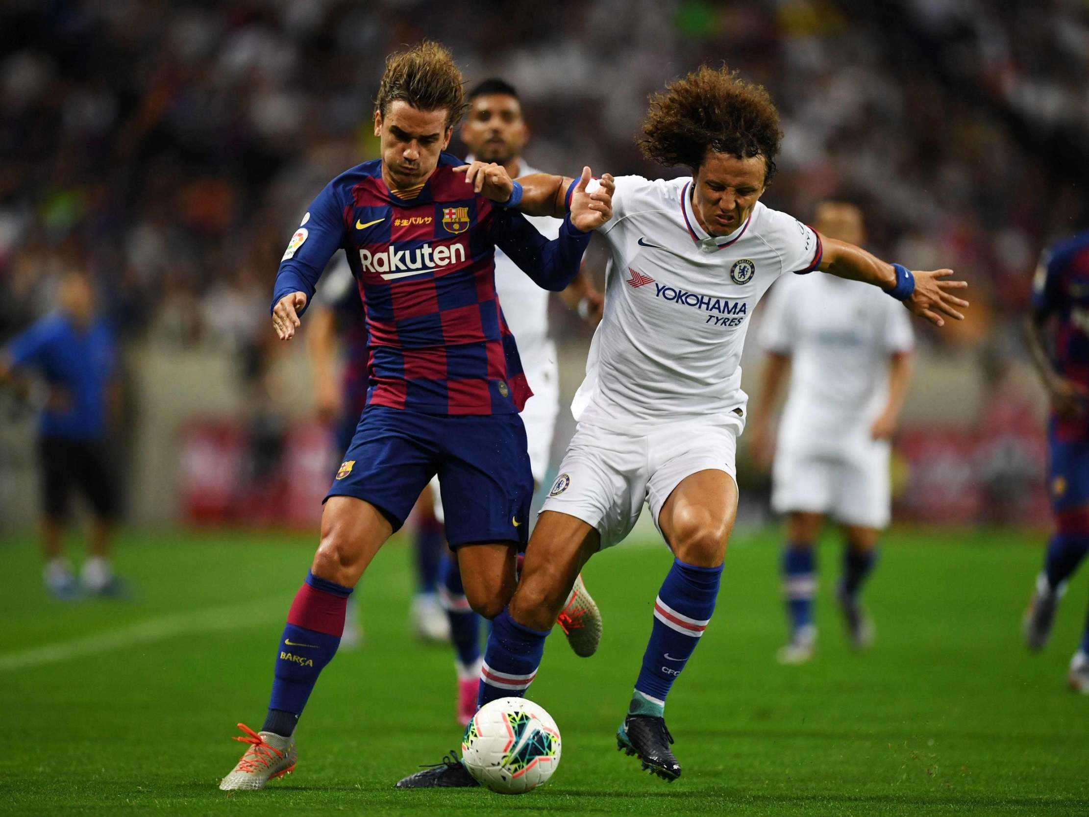 Barcelona vs Chelsea result Ross Barkley and Tammy Abraham score