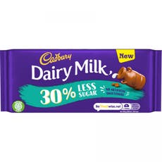 Cadbury’s launches new Dairy Milk bar with 30% less sugar