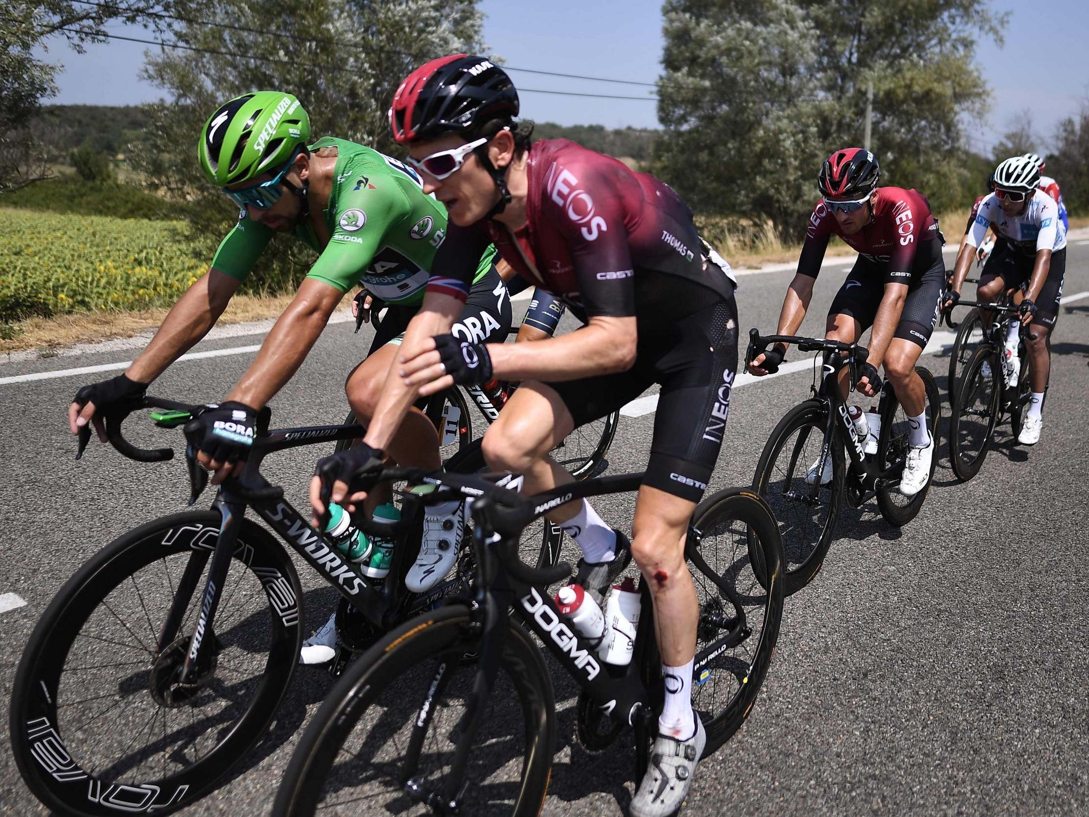 Tour De France 2019: Geraint Thomas Shakes Off 'freak' Crash To Stay In ...