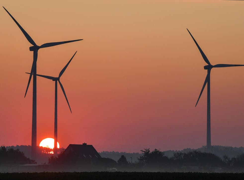 Electricity production from wind power increased by 20 per cent in Germany the first six months of 2019 compared to the same period last year