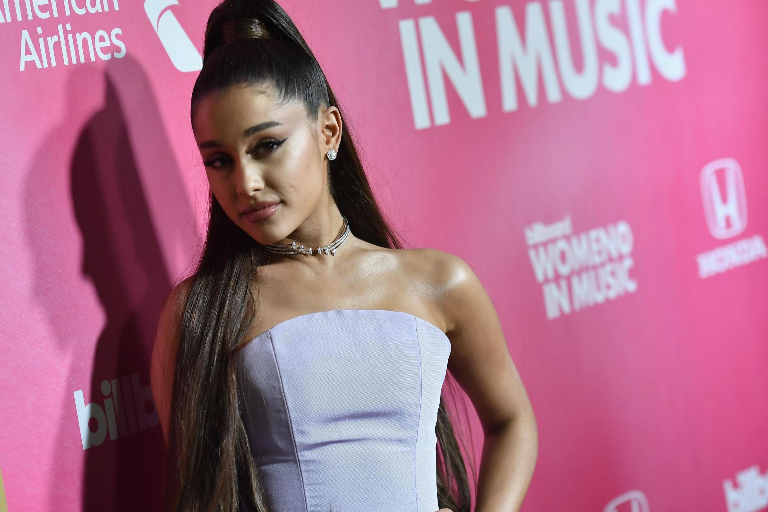 Ariana Grande attends Billboard's 13th Annual Women In Music event in New York City on 6 December, 2018.