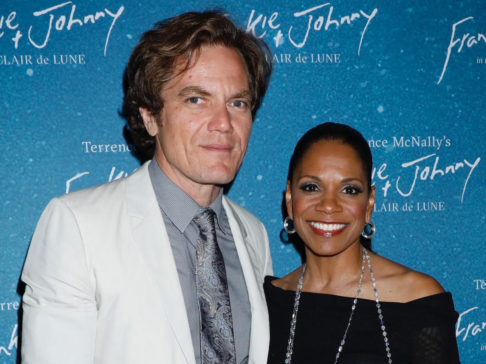 Michael Shannon and Audra McDonald at a promotional event for Frankie & Johnny at the Clair de Lune