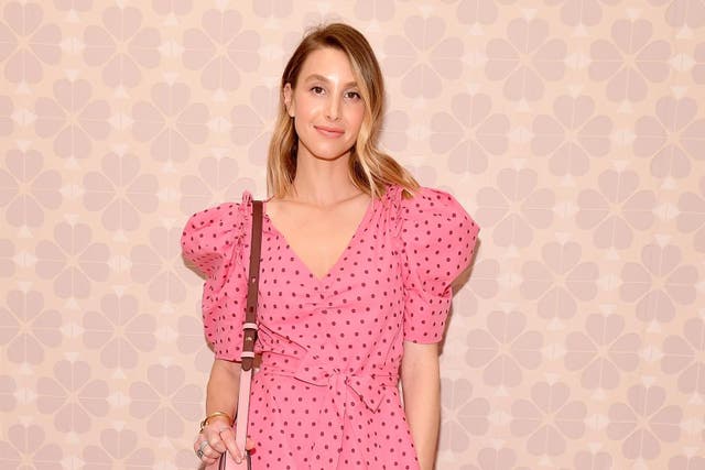 Whitney Port attends the Kate Spade New York Fashion Show during New York Fashion Week at New York Public Library on September 7, 2018 in New York City.