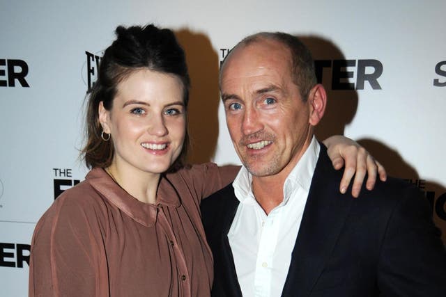 Danika "Nika" McGuigan with her father Barry in 2011