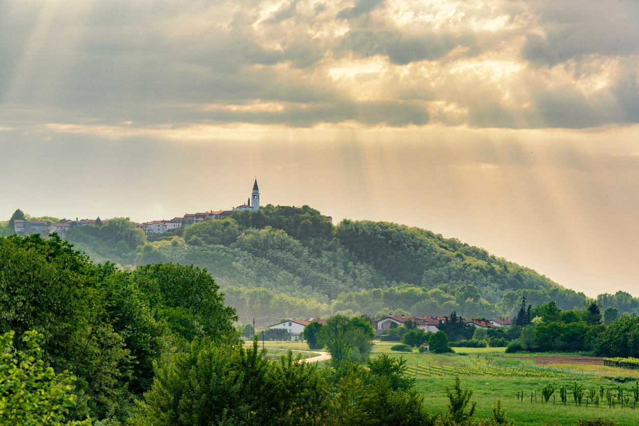 The Vipava Valley offers spectacular scenery, and a rather different take on the triathlon (Getty/iStockphoto)