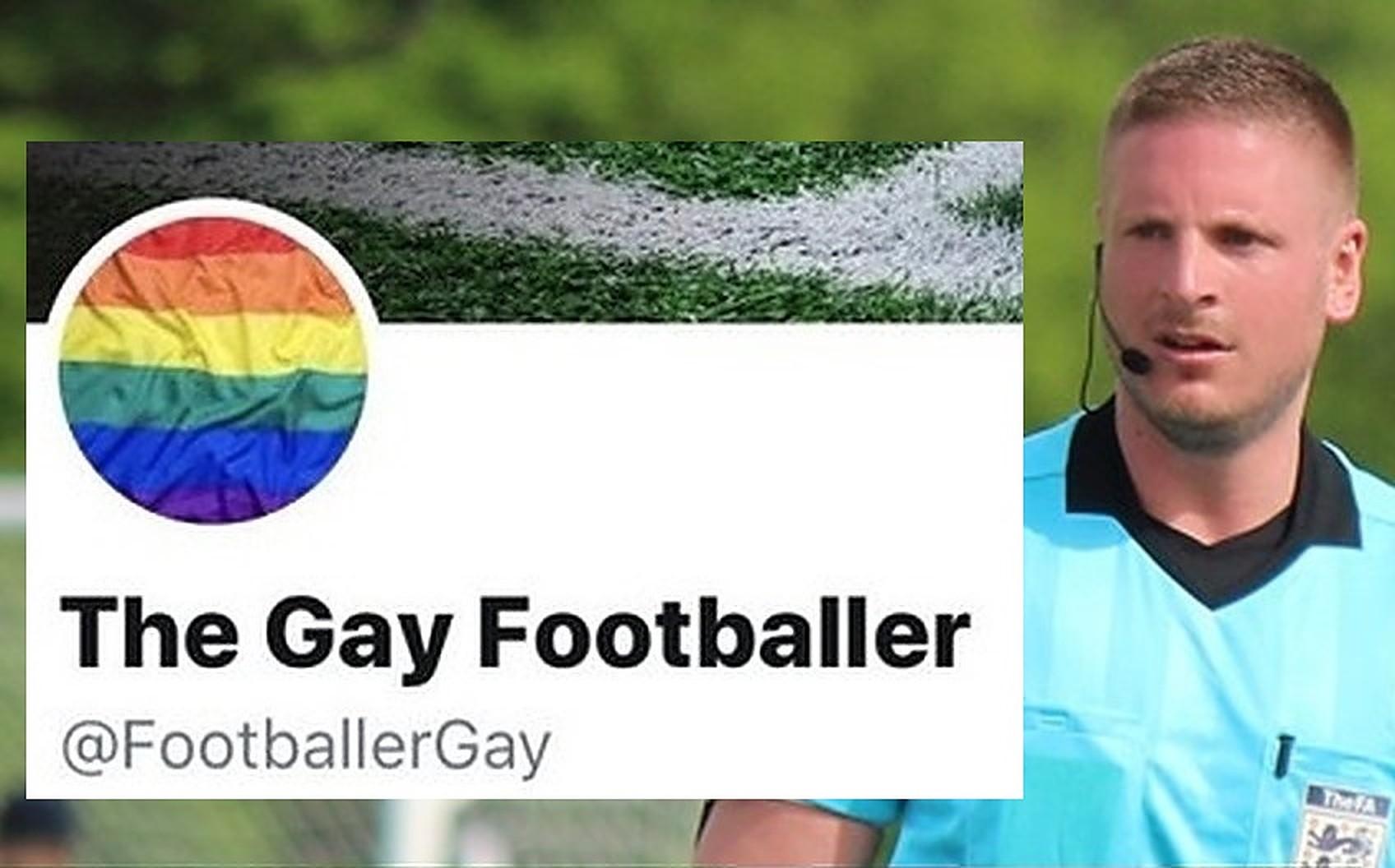 The 'Gay footballer' Twitter account had been due to come out, but disappeared from Twitter