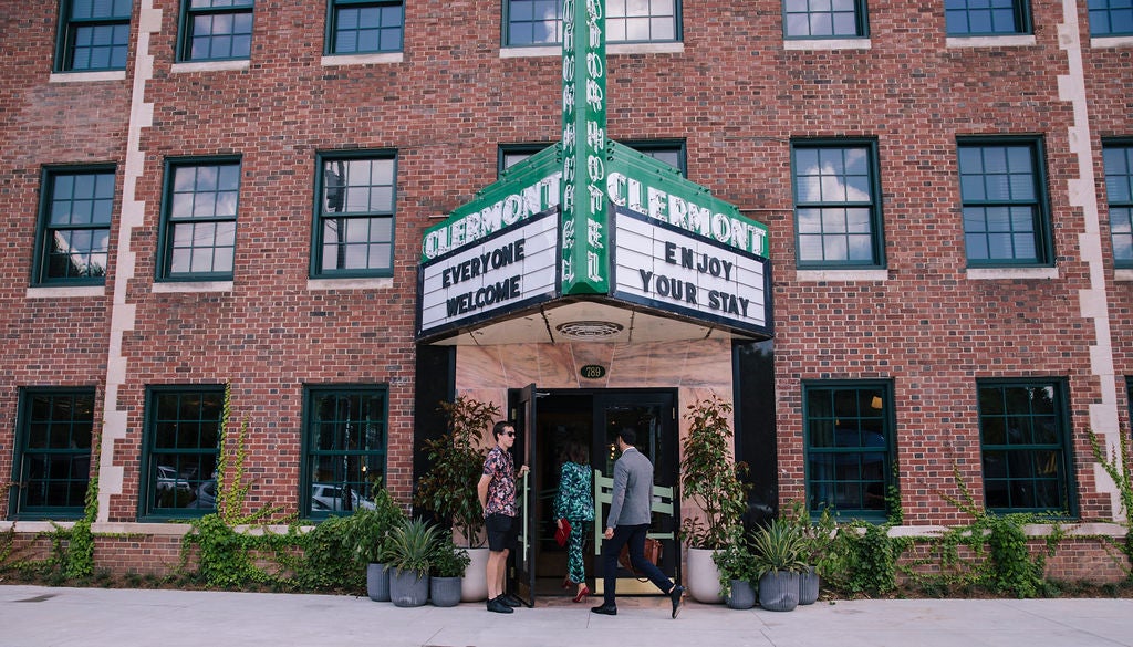 Hotel Clermont reopened as a boutique hotel in 2018