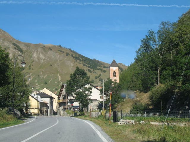 Maddalena Pass on the French-Italian border