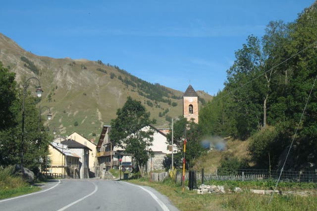 Maddalena Pass on the French-Italian border