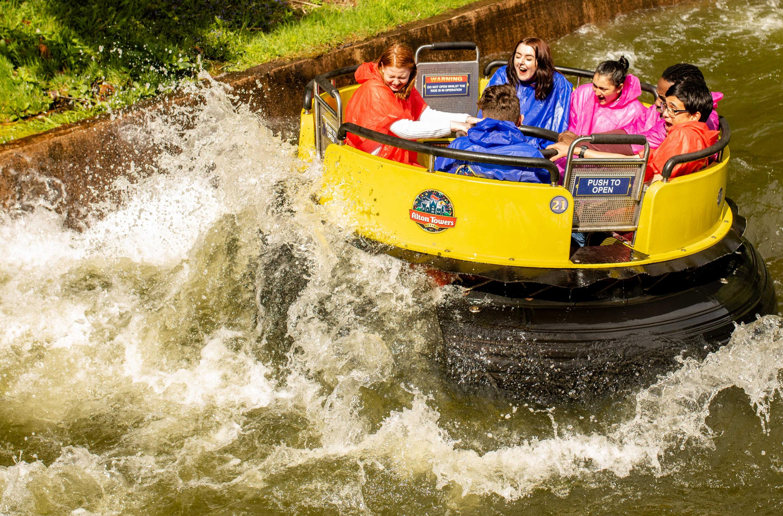 Alton Towers offers a huge variety of rides