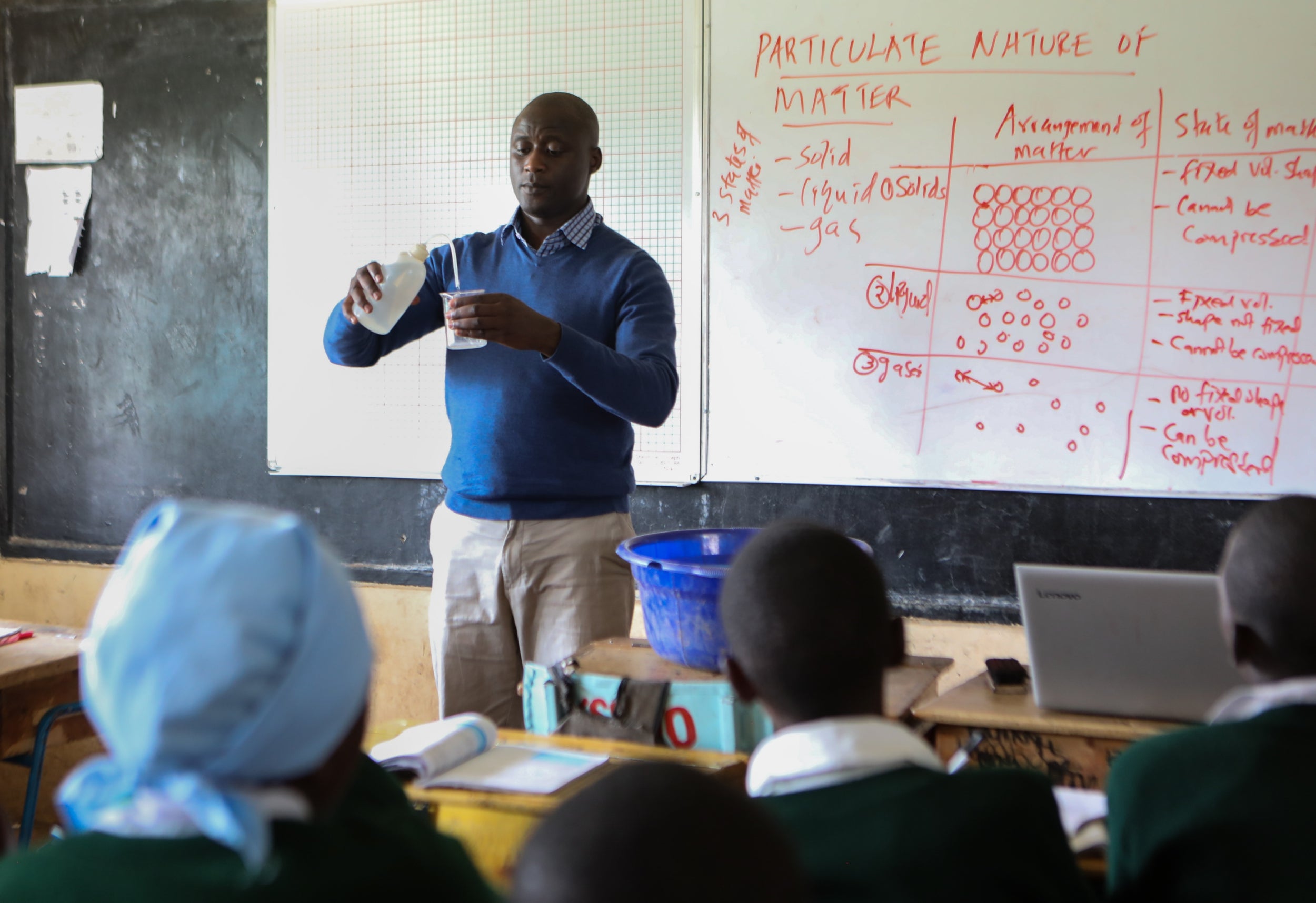 An award-winning teacher in Kenya