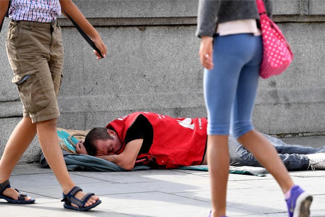 Record numbers of rough sleepers in London and beyond have been called a national disgrace by mayor Sadiq Khan