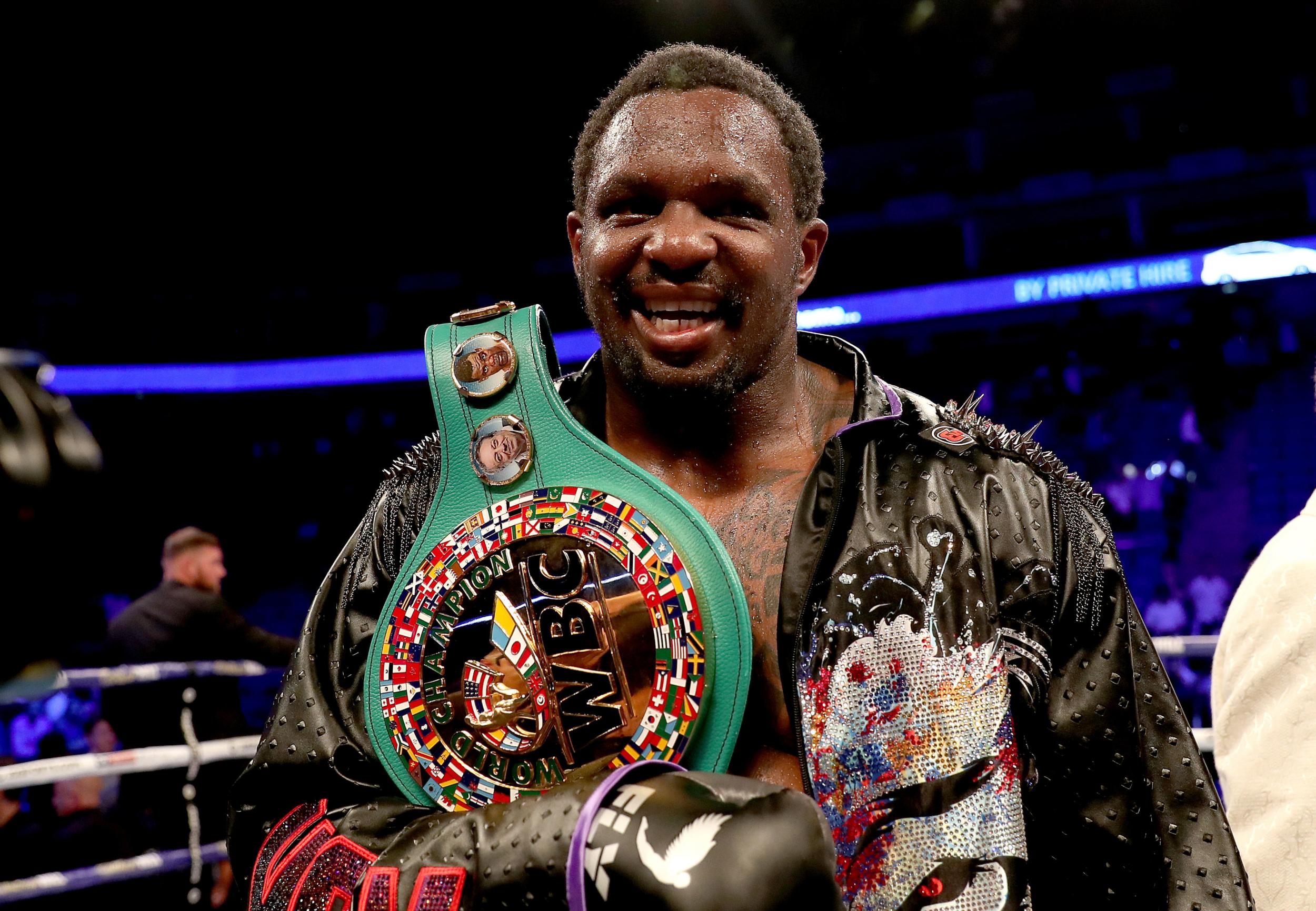 Whyte has allegedly failed a drugs test