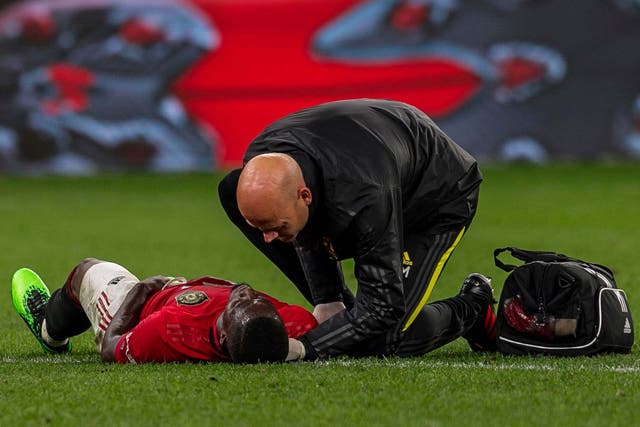 Eric Bailly is at the centre of an injury scare once again
