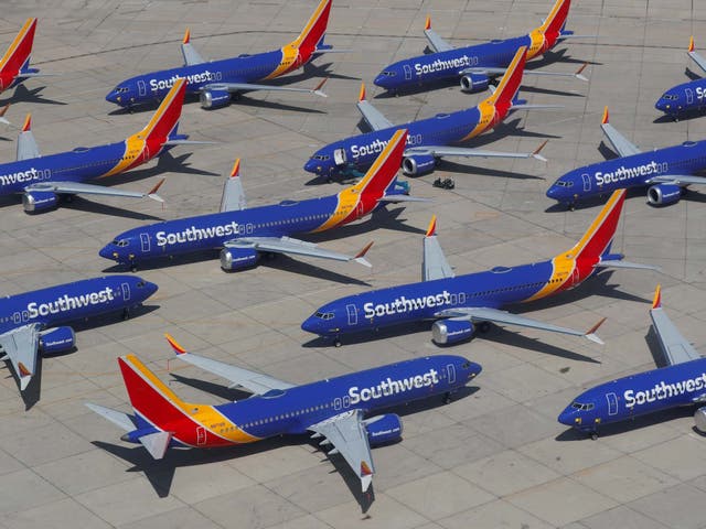 Safety concerns: Boeing 737 Max planes were grounded this year after a fatal crash