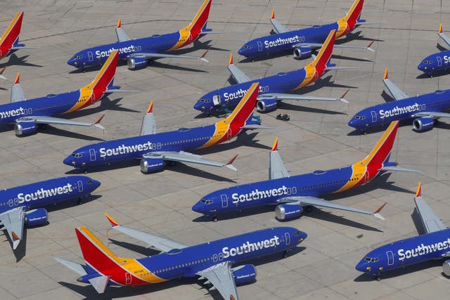 Safety concerns: Boeing 737 Max planes were grounded this year after a fatal crash