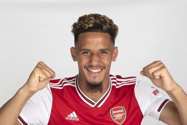 Arsenal unveil new signing William Saliba
