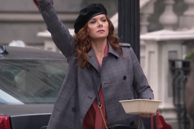 Debra Messing as Grace Adler in the revival of Will & Grace.