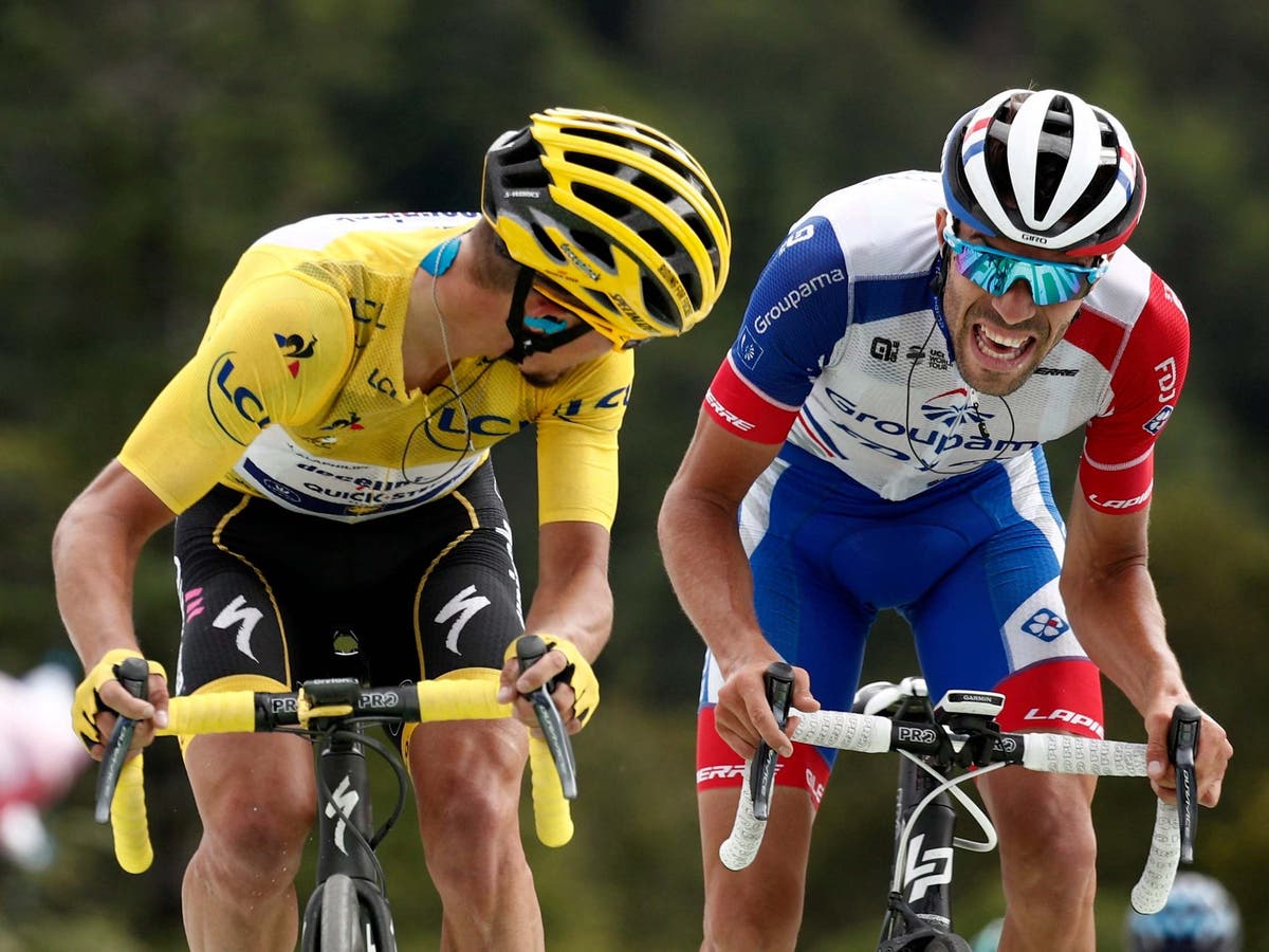 Tour De France 19 Thibaut Pinot And Julian Alaphilippe Carry The Hopes Of A Nation On Very Different Shoulders The Independent The Independent