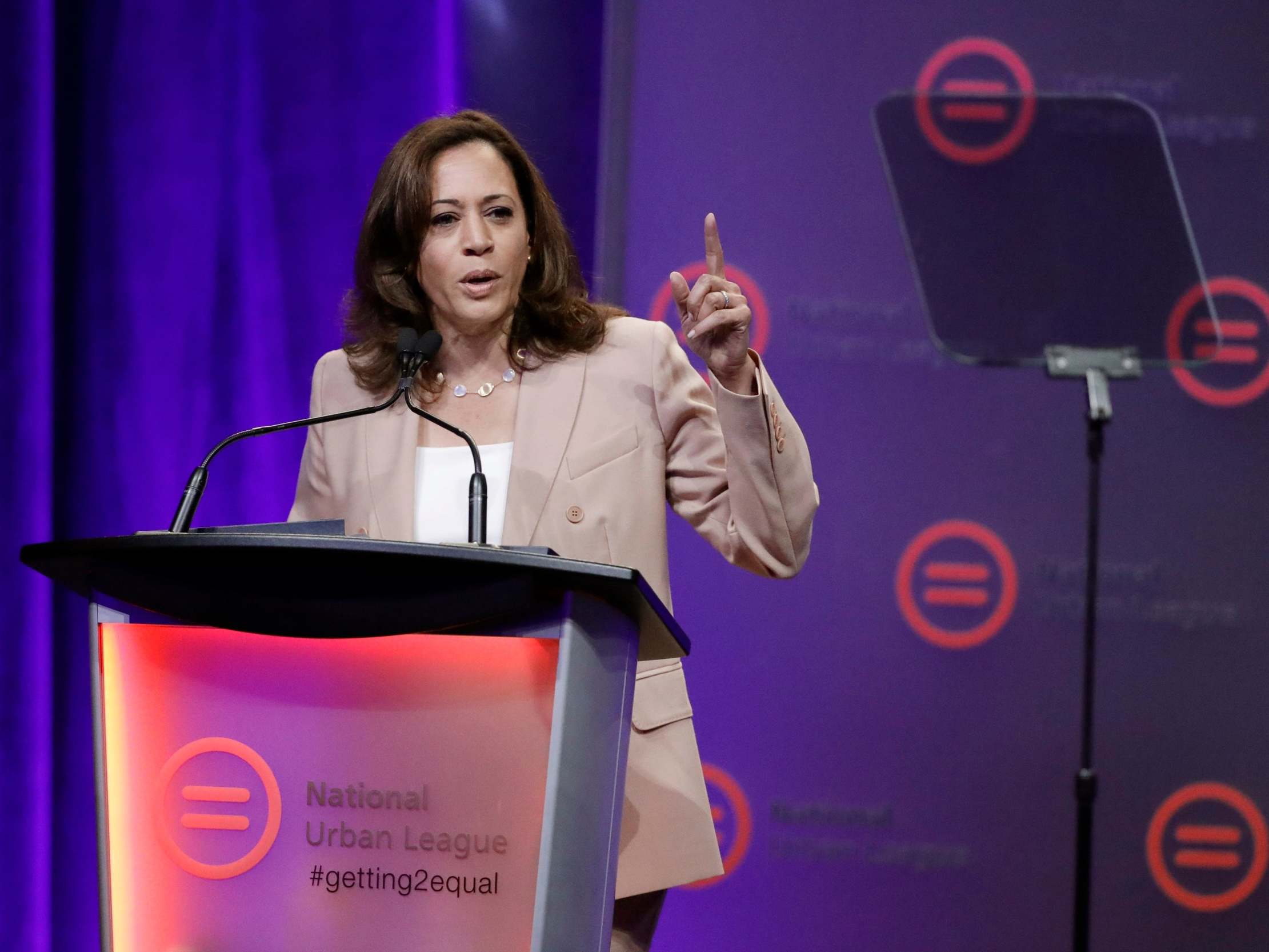 Kamala Harris hits back at Trump's racist comments: 'We're not going anywhere, except the White House