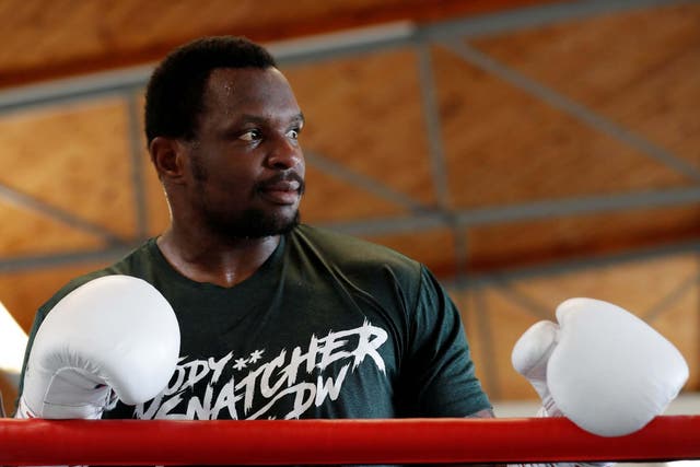 Dillian Whyte is alleged to have failed a drugs test