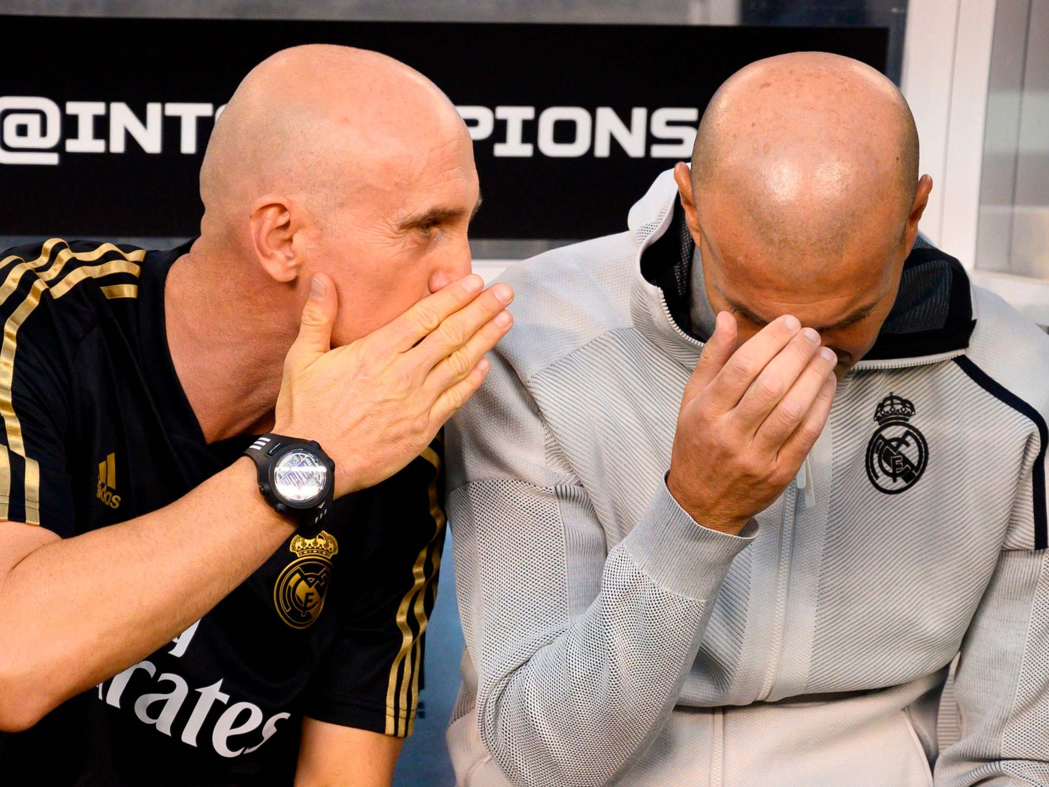 Zinedine Zidane was not impressed with his side's performance