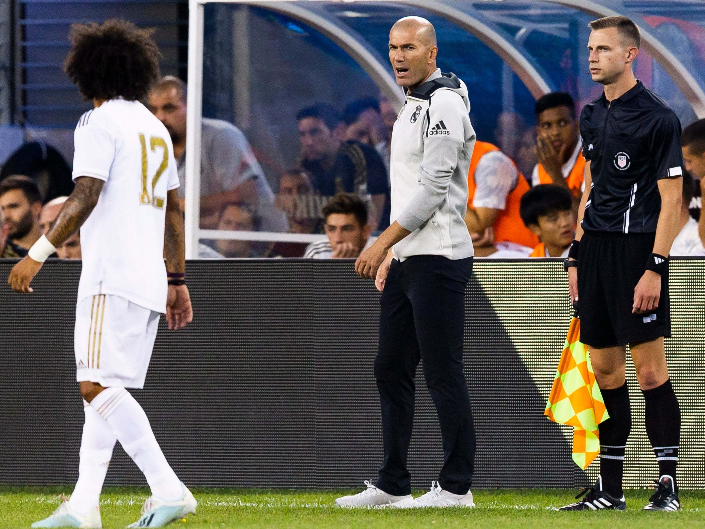Zidane was not pleased with the lack of intensity shown by Real Madrid