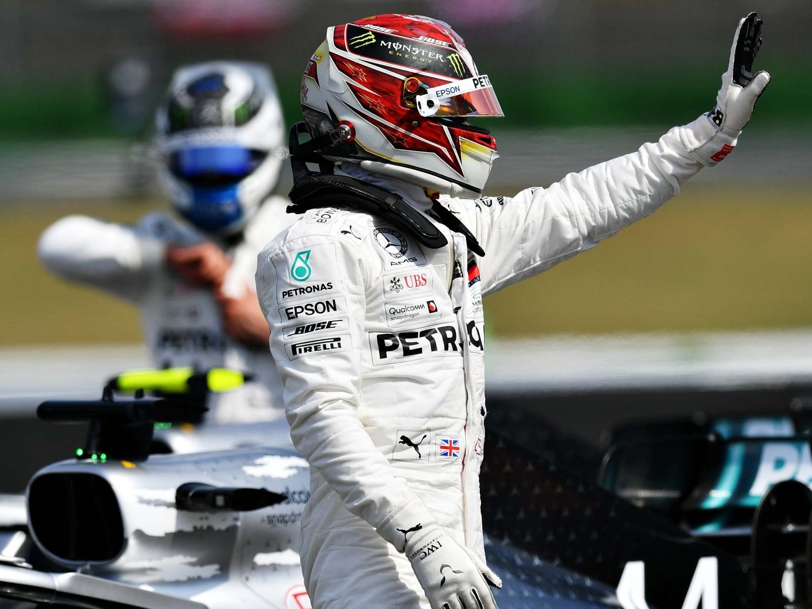 Lewis Hamilton will start the German Grand Prix from pole position