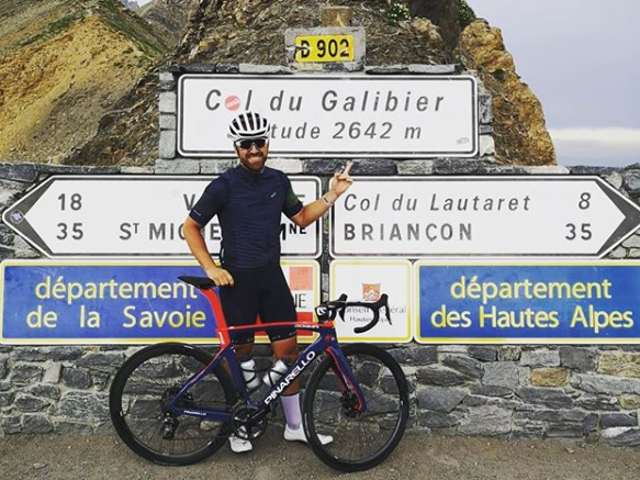 Matt Prior is undertaking a cycling challenge for challenge