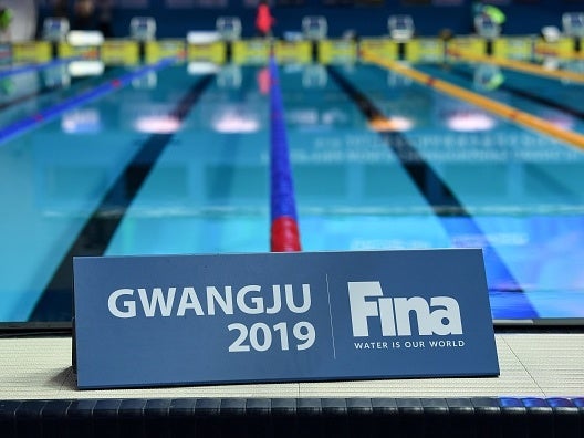 The World Aquatics Championships are taking place in Gwangju, South Korea