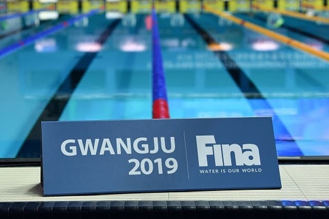 The World Aquatics Championships are taking place in Gwangju, South Korea