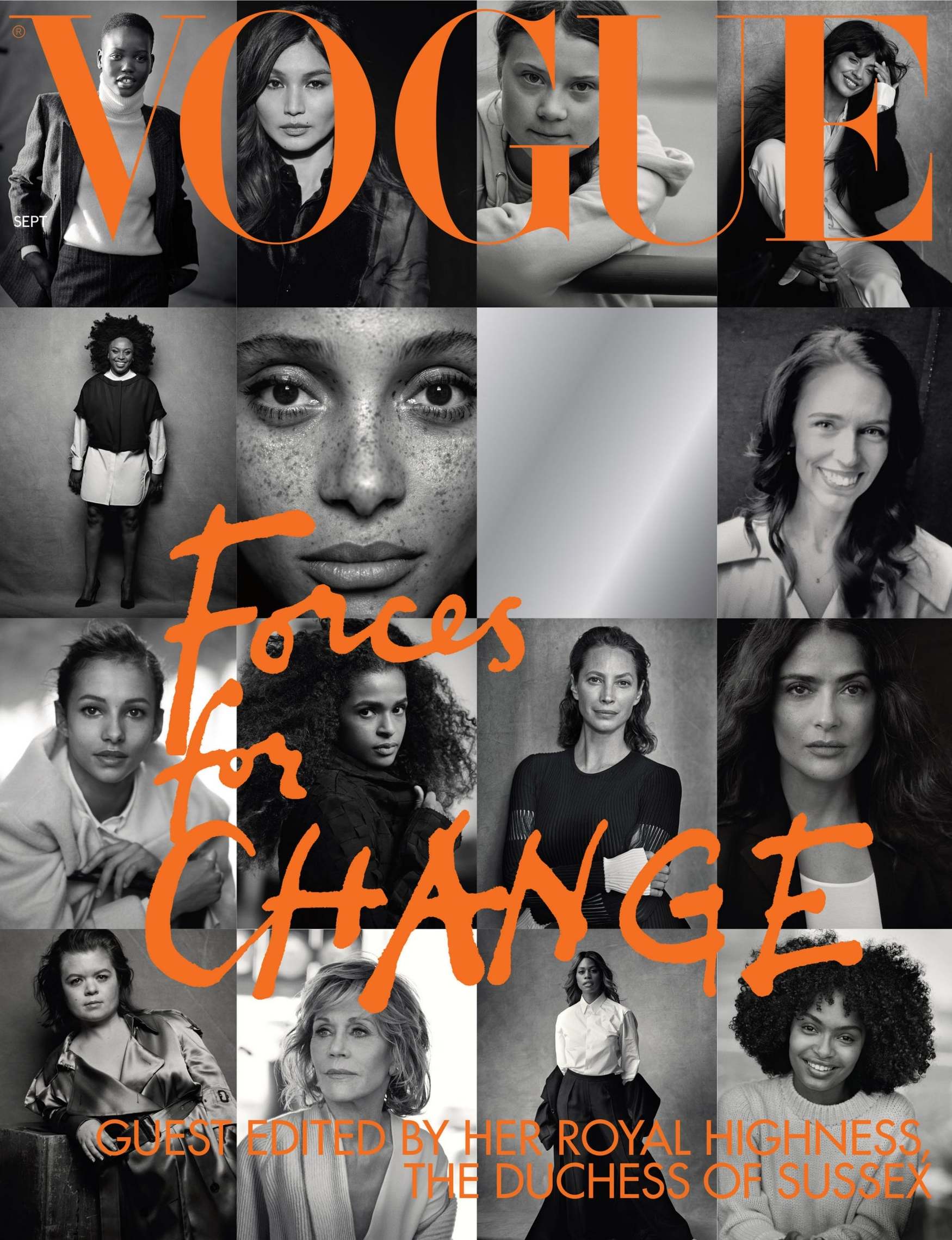 British Vogue's September issue, guest edited by the Duchess of Sussex