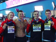 Peaty claims third gold as GB win 4x100m medley relay